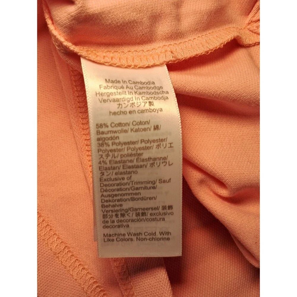 J.Crew Factory Flex Pique Polo Shirt Pink Short Sleeve CF936 PLS READ Size L NWT